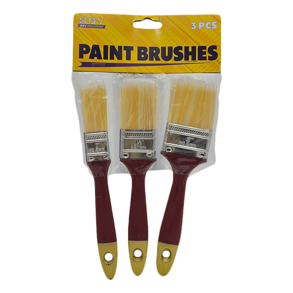 Paint Brushes - 3pcs | GBV Discount | 24/1