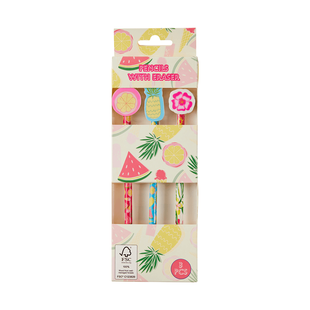POTLOOD MET GUM | SET VAN 3