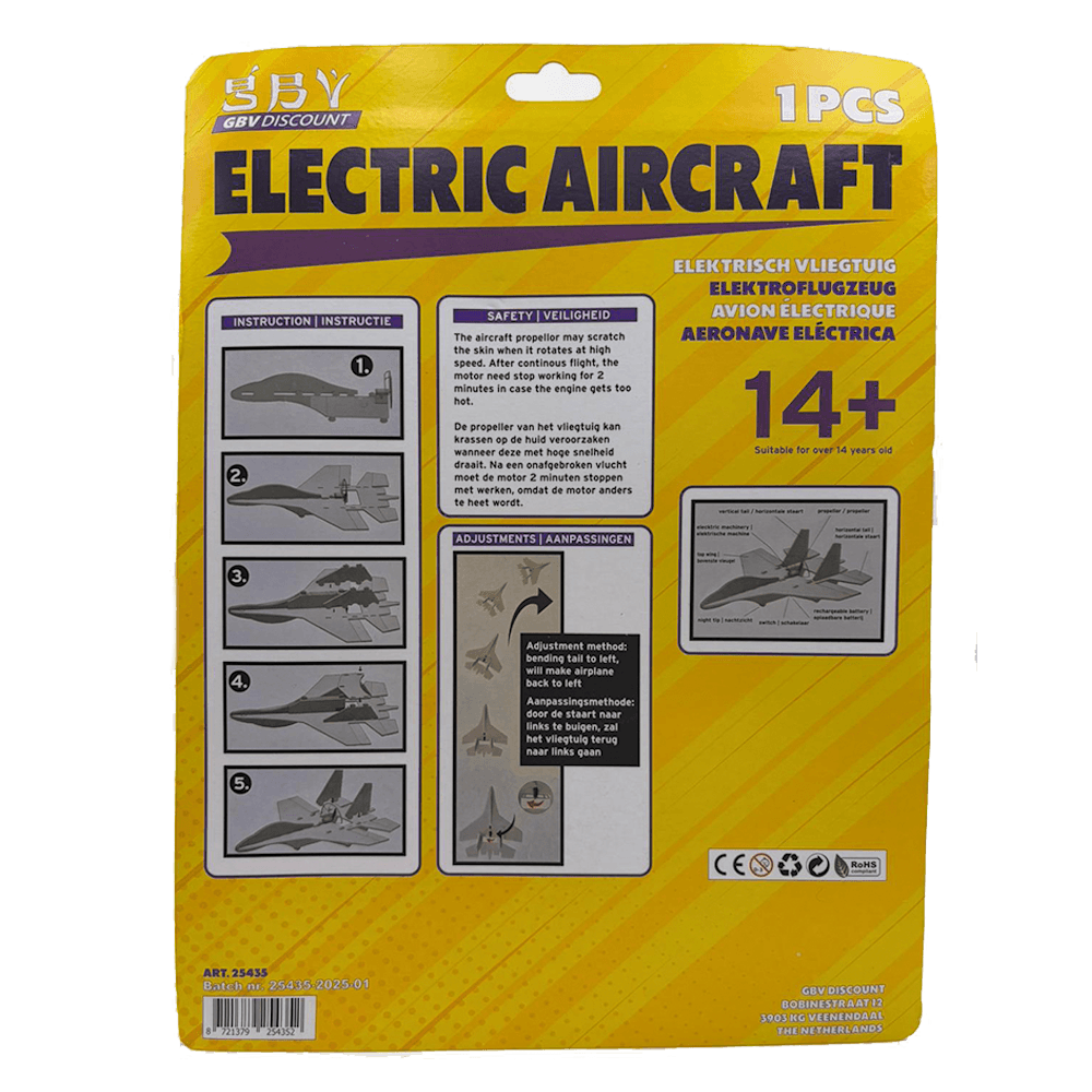 Electric Toy Plane | GBV Discount | 10/12