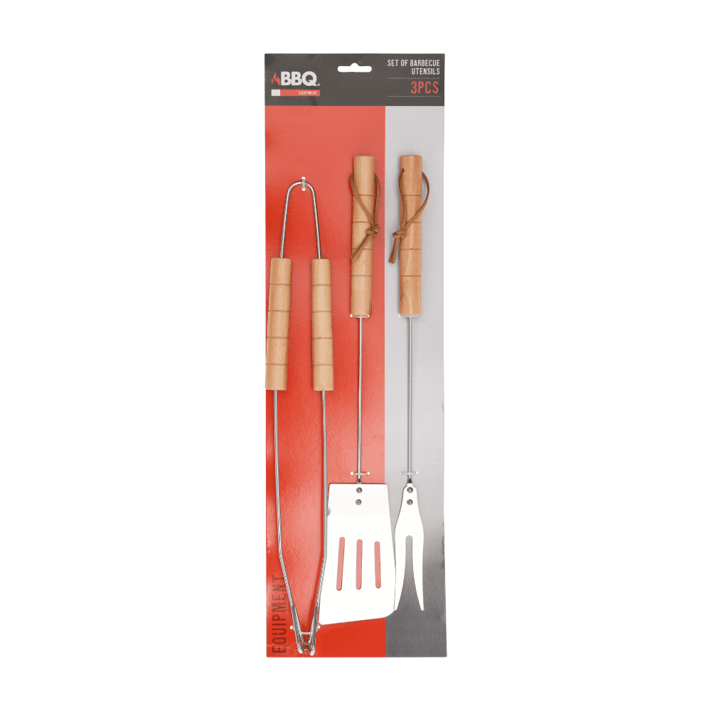 BBQ GEREEDSCHAP - SET 3DLG