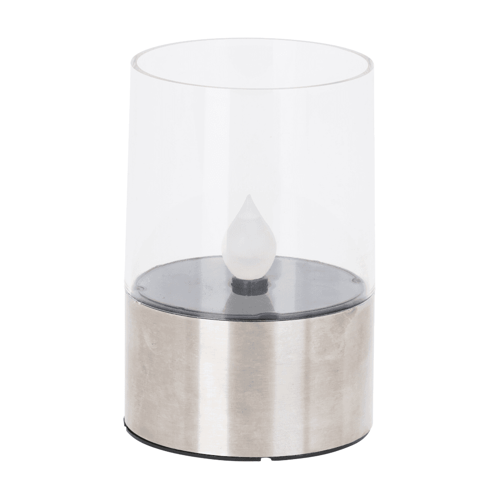 SOLAR LAMP MET GEEL KAARS - LED