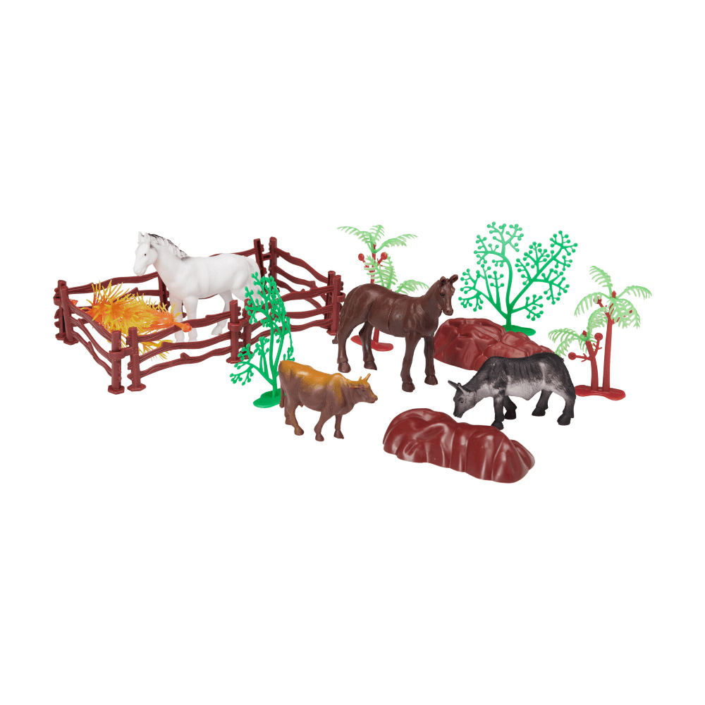 DIEREN SPEELSET IN TUBE - 3 ASSORTI