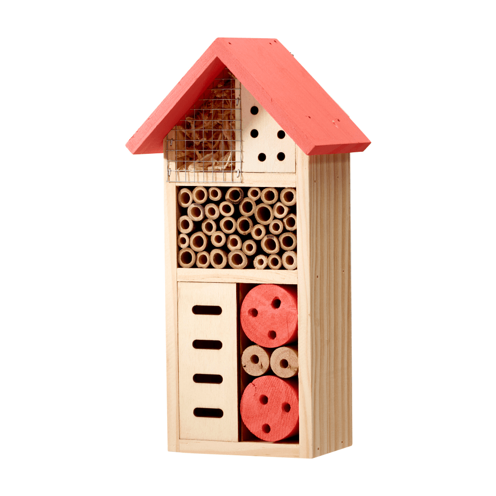 INSECTENHOTEL | 130X85X260CM - 4 ASSORTI