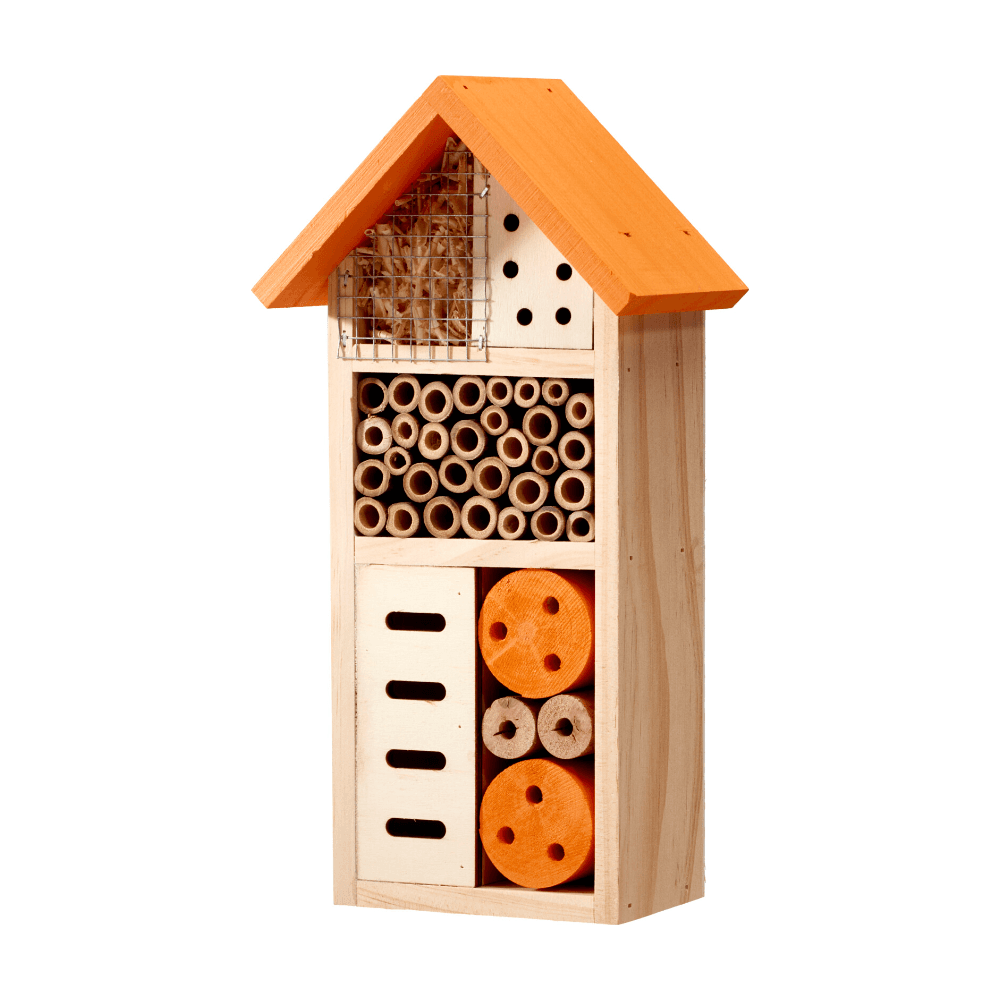 INSECTENHOTEL | 130X85X260CM - 4 ASSORTI