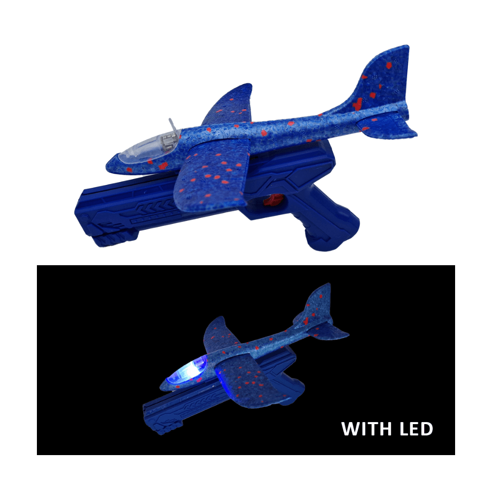 Vliegtuig 24cm pistool en LED