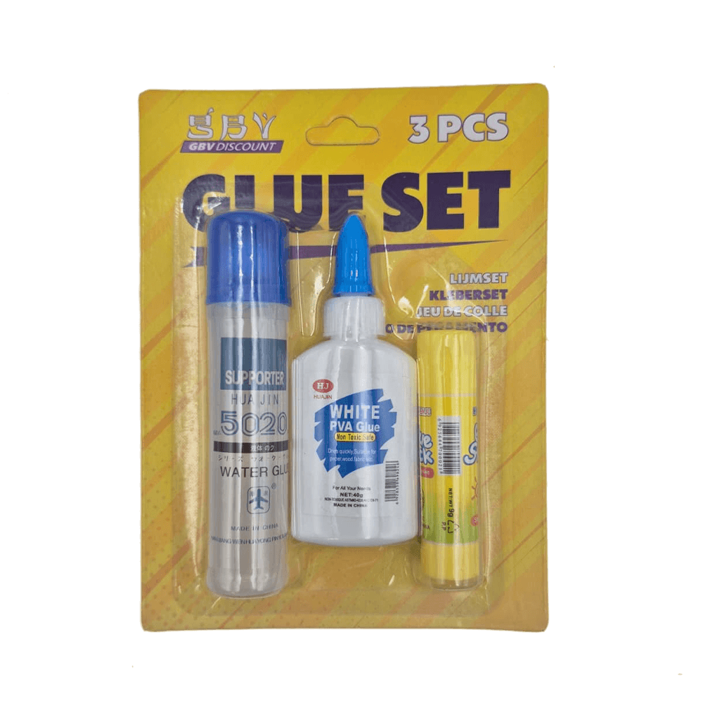 Glue set 3pcs | GBV Discount | 5/36