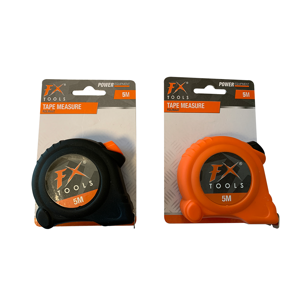 Rolmaat 5 meter 2 kleuren