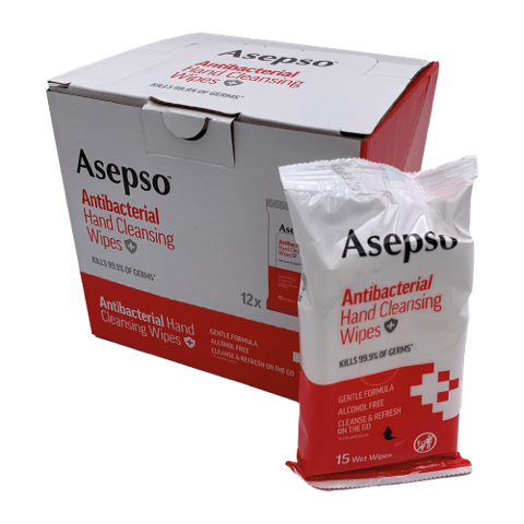 Asepso Antibacteriële doekjes | 15 stuks