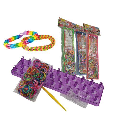 Loombandjes 22cm assorti